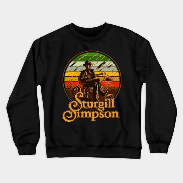 Dangerous Sturgill Tour Crewneck Sweatshirt by Tole19id